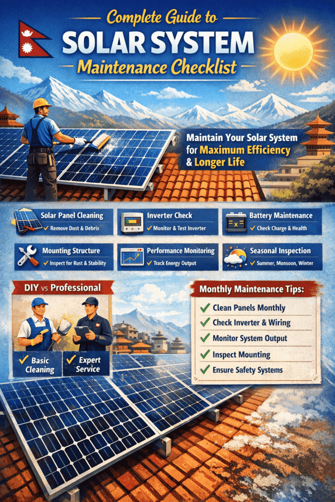 Guide to Solar System Maintenance complete