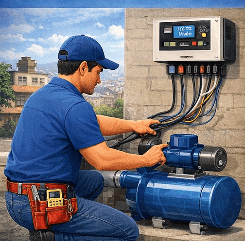 Automatic Water Pump Controller Installation